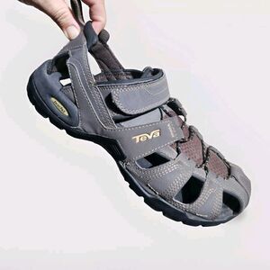 TEVA Forebay Fisherman Men's Sport Hiking Sandals Shoc Pad Walking Shoe Size 9
